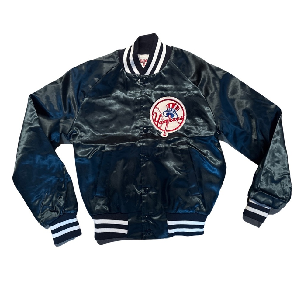 Vintage Lockerline NY Yankees bomber - size 10/12 Made in USA 🇺🇸 90’s
